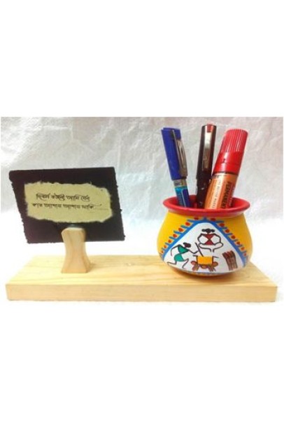 Handmade Office Pen Holder - Design02 Handmade Office Pen Holder - Design02